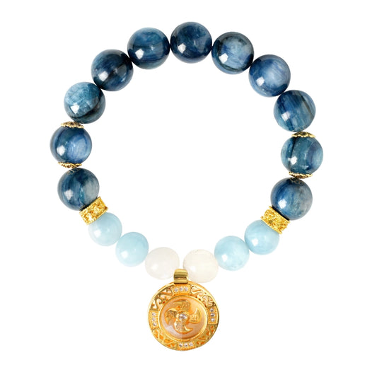 Blue Kyanite for calm, conversations that flow