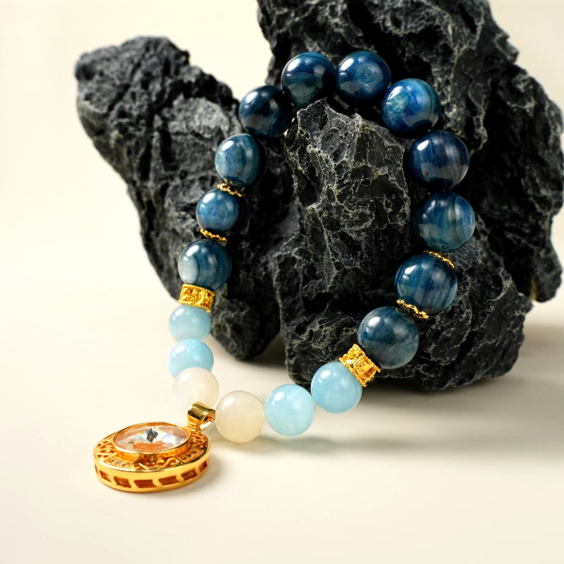 Blue Kyanite for calm, conversations that flow