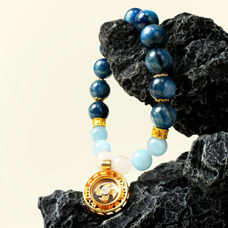 Blue Kyanite for calm, conversations that flow