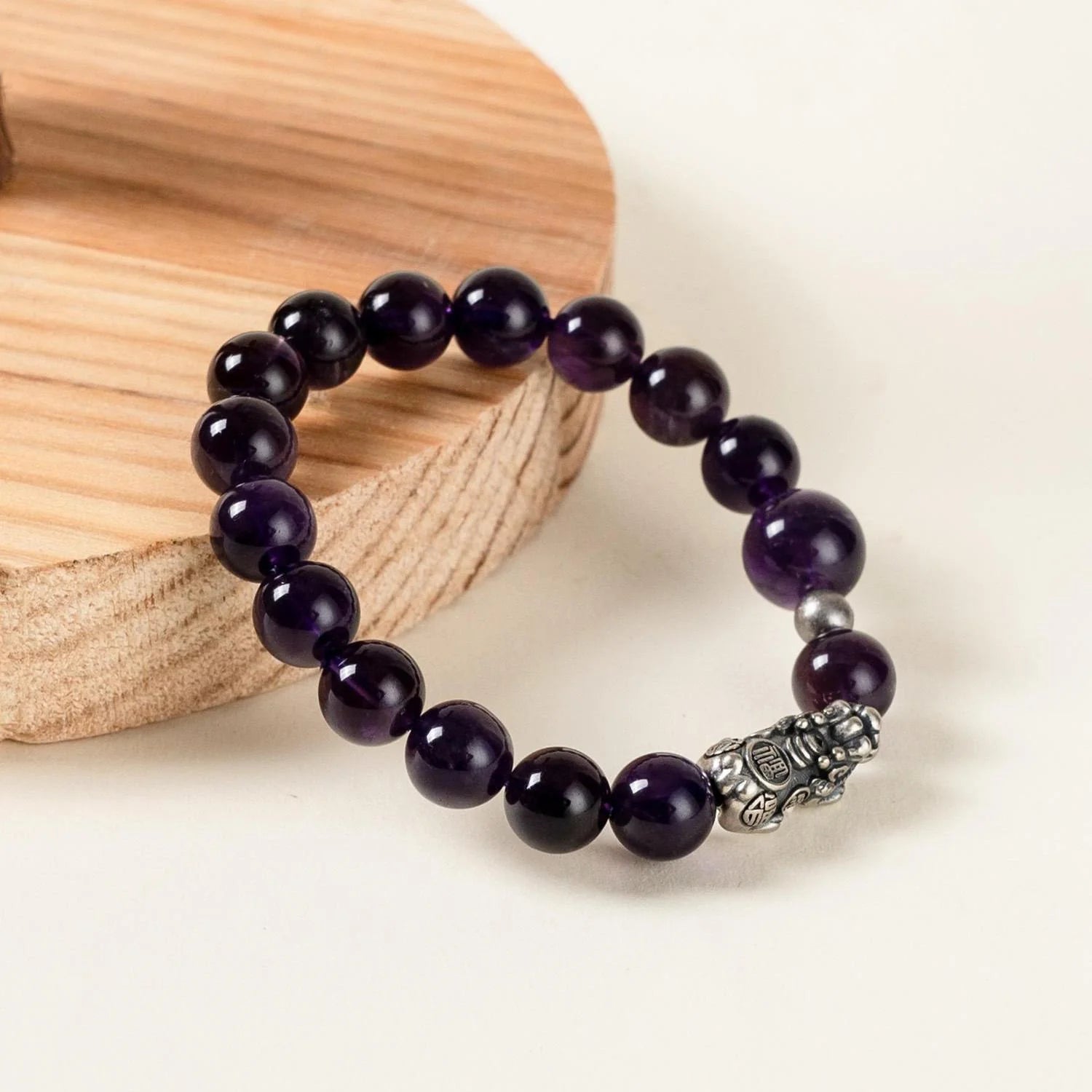 Amethyst Pixiu Bracelet