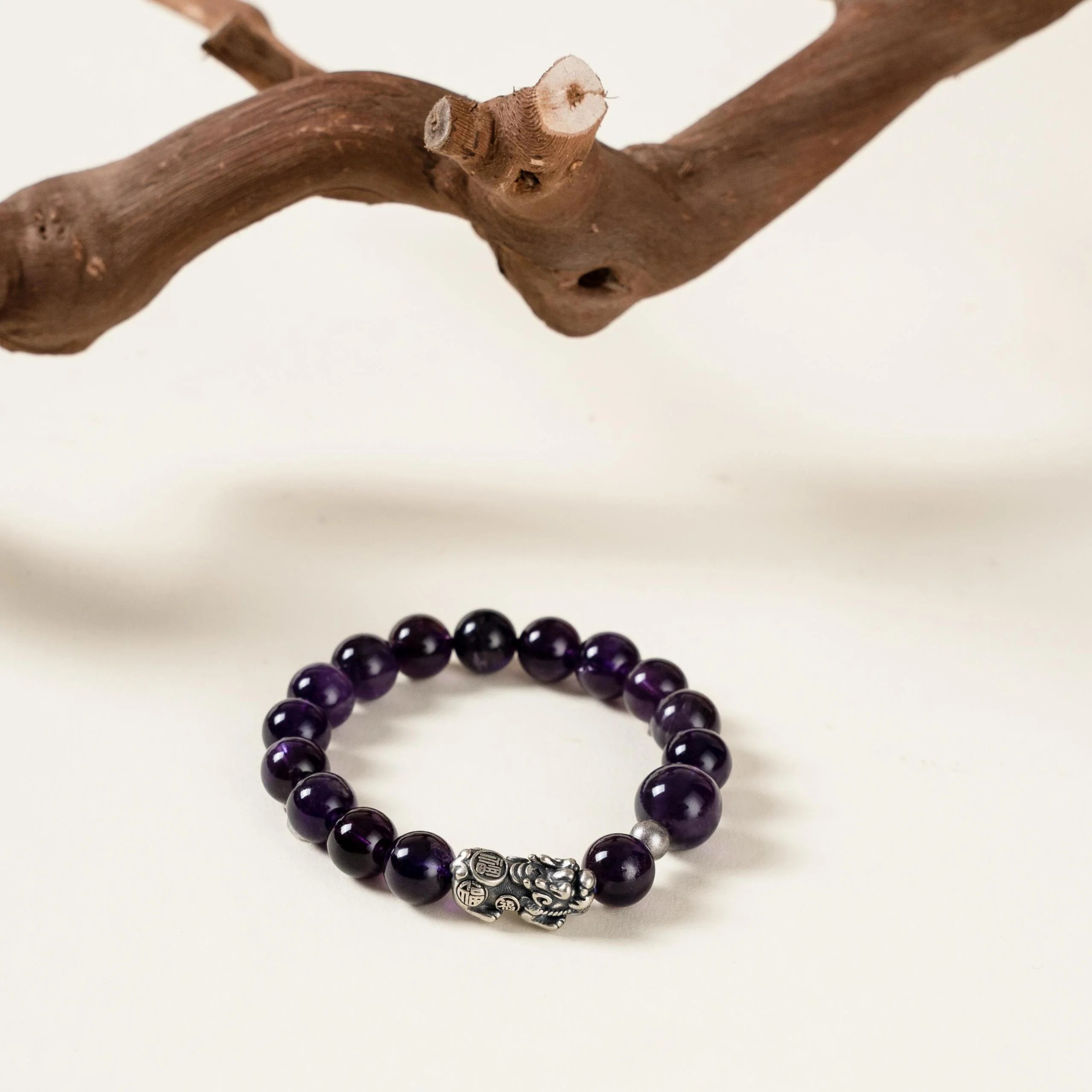 Amethyst Pixiu Bracelet