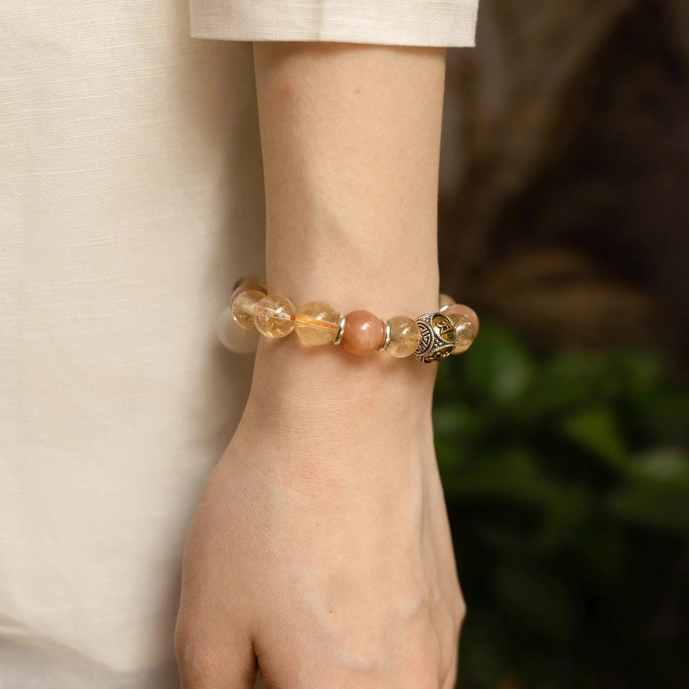 Zodiac Dragon Guardian Crystal Bracelet