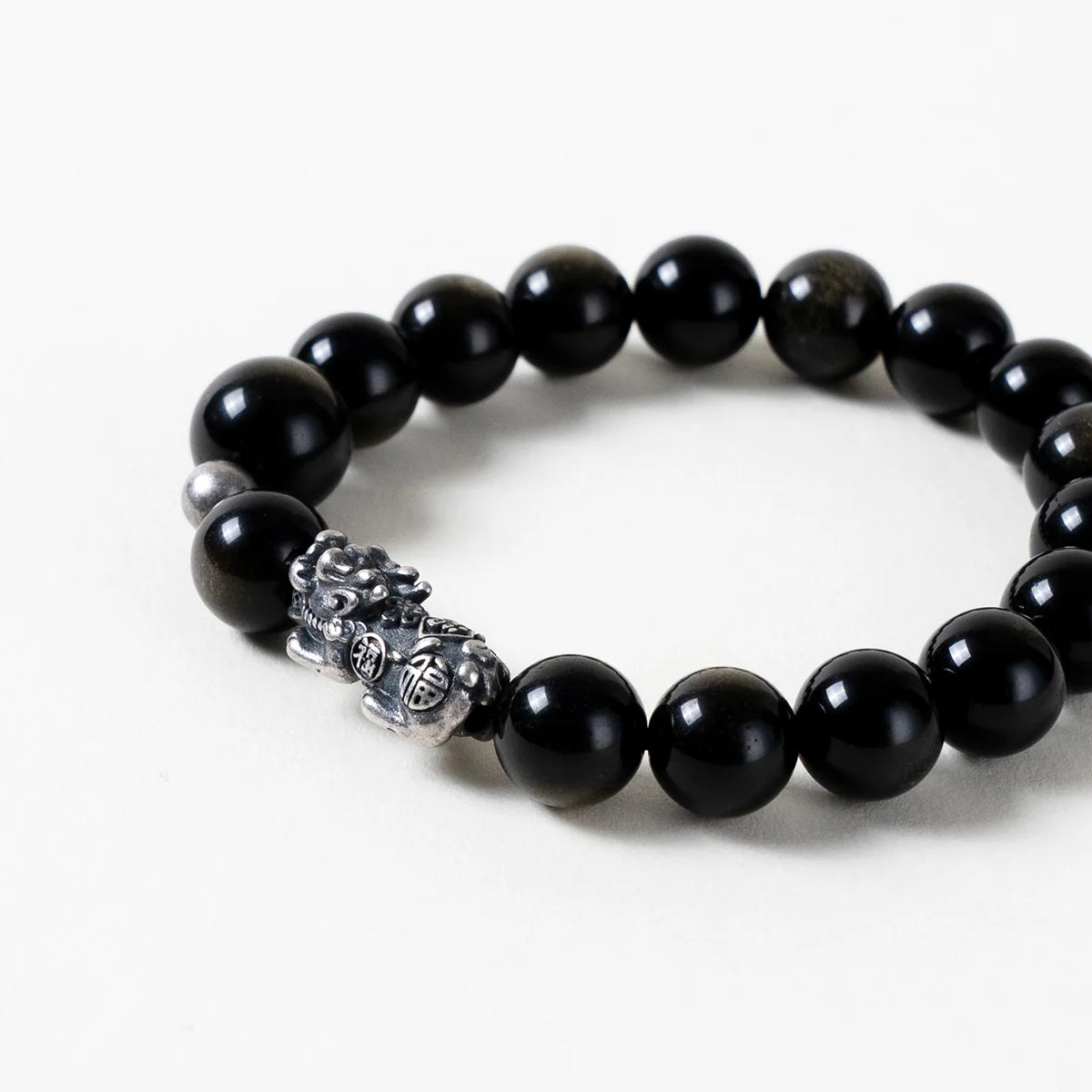 Black Obsidian Pixiu Bracelet