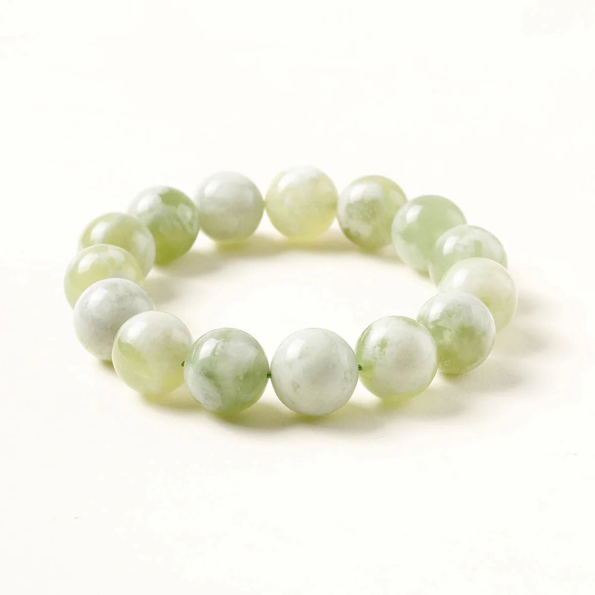Prehnite Crystal Bracelet — Cultivate Inner Peace Intuition