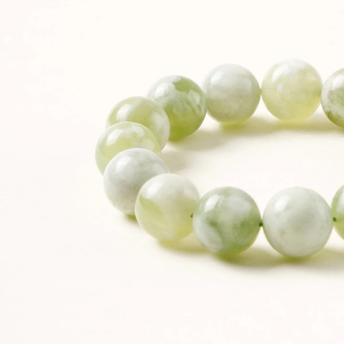 Prehnite Crystal Bracelet — Cultivate Inner Peace Intuition